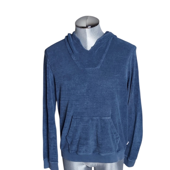 Orlebar Brown | Karson Toweling Hoodie | Terry Knit | Pullover | With Pouch - Picture 1 of 15